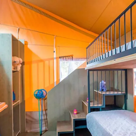 Eurocamp Tents At Campsite Val Saline