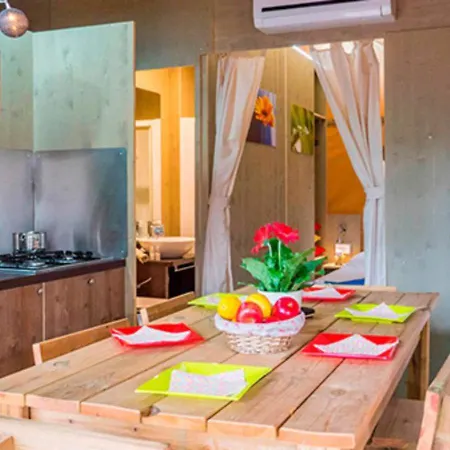 Eurocamp Tents At Campsite Val Saline *