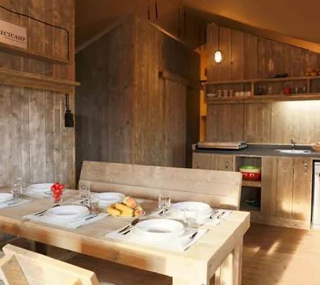 Eurocamp Tents At Campsite Val Saline Feriepark *