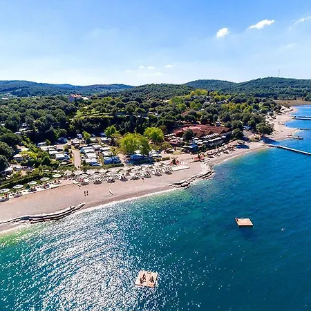 Eurocamp Tents At Campsite Val Saline Tatil parkı Rovinj