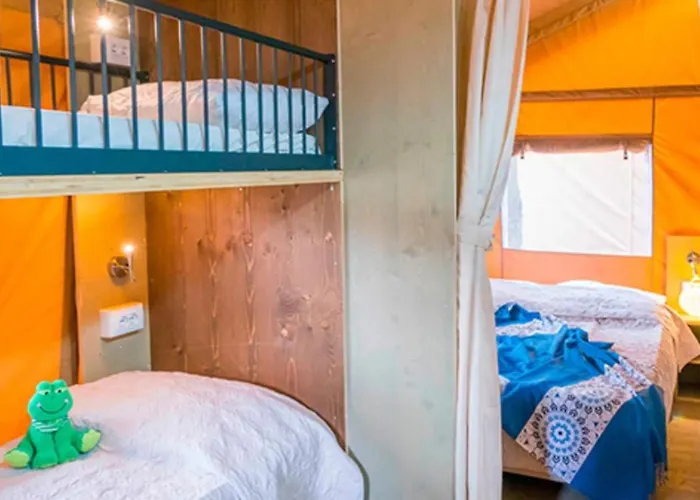 Eurocamp Tents At Campsite Val Saline רוביני