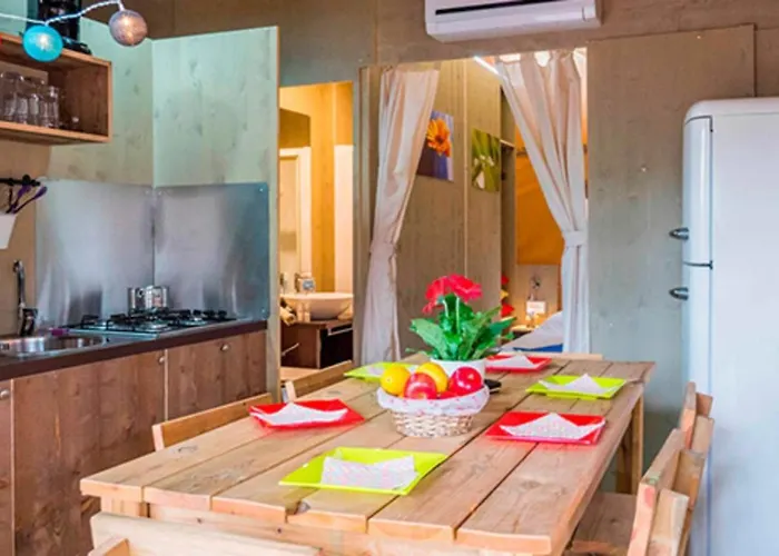 Eurocamp Tents At Campsite Val Saline *